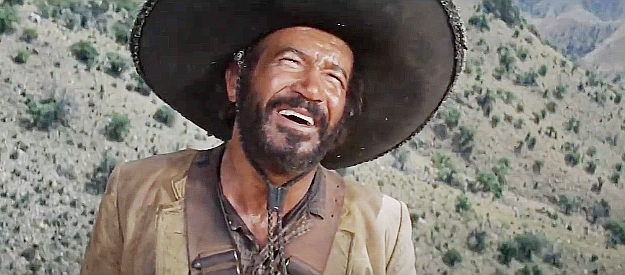 Frank SIlvera as a Mexican bandit who joins forces with Grimes in Hombre (1967)