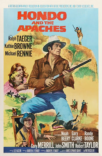 Hondo and the Apaches (1967) poster 
