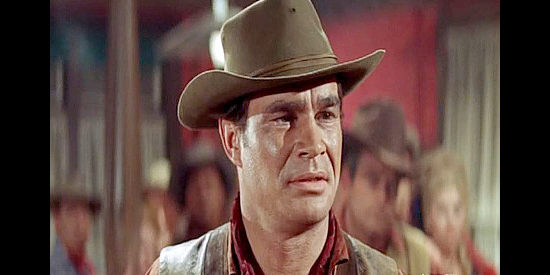 John Milford as Turpin, a hired gun and bully who won't back down from Dan Blaine in The Last Challenge (1967)