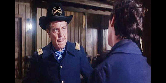 Louis Hayward as Maj. Benson, an officer with a secret and a man at odds with his commander in Chuka (1967)