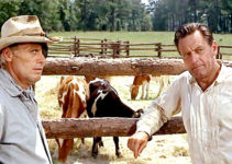 Richard Widmark as Col. Tom Rossiter and William Holden as Alvarez Kelly in Alvarez Kelly (1966)