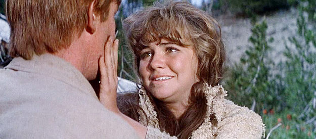 Sally Field as Mercy McBee, explaining why she can't marry Brownie Evans in The Way West (1967)