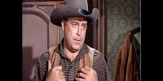 Scott Brady as Ep Wyatt, the former lawman who helps Capt. Tom York in Red Tomahawk (1967)