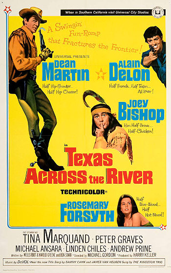 Texas Across the River (1966) poster 