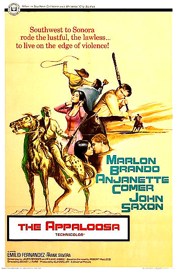 The Appaloosa (1966) poster 