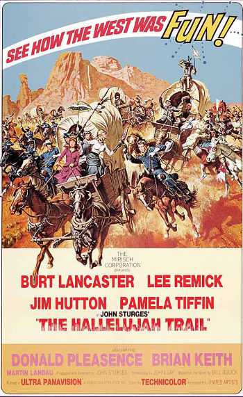 The Hallelujah Trail (1965) poster