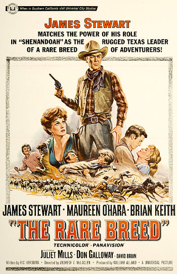 The Rare Breed (1966) poster