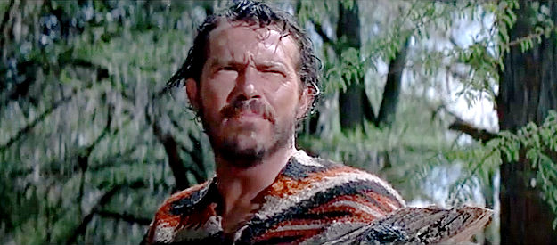 Warren Oates as O.W. Hadley, one of Capt. Tyreen's men in Major Dundee (1965)