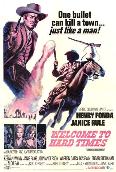 Welcome to Hard Times (1967) poster