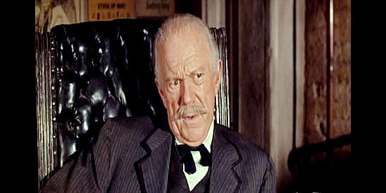 Willis Bouchey as Judge Ellis, a man Ben Wyatt turns to for help in Return of the Gunfighter (1967)