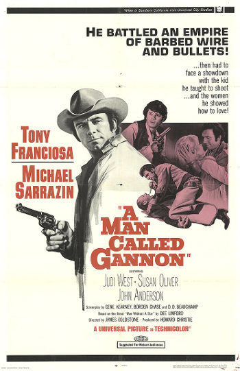 A Man Called Gannon (1968) poster