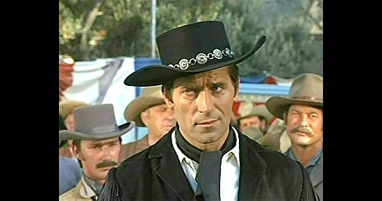 Clint Walker decked out as Killer Cain in More Dead Than Alive (1969)