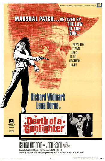 Death of a Gunfighter (1969) poster 