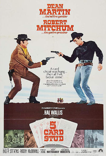 Five Card Stud (1968) poster
