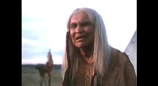 George Clutesi as the grandfather in The Legend of Walks Far Woman (1982)