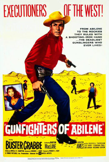 Gunfighters of Abilene (1960) poster 