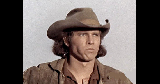 Harrison Ford as Willie Bill in Journey to Shiloh (1968)