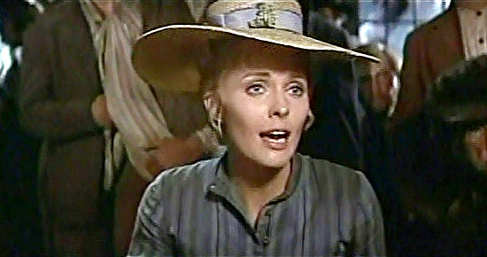 Jean Seberg as Elizabeth urges her Mormon husband to sell her in Paint Your Wagon (1969)