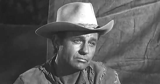 Jim Davis as Jim Stockton in Frontier Uprising (1961)