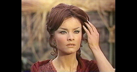 Kate O'Mara as Adah in The Desperados (1969)