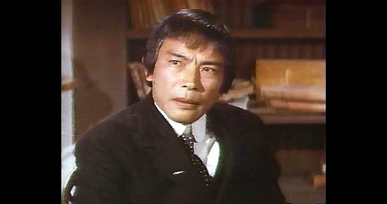 Mako as Secret Agent Fong in The Great Bank Robbery (1969)