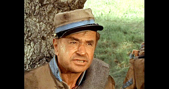 Noah Beery Jr. as Sgt. Barnes in Journey to Shiloh (1968)
