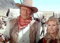 John Wayne as Col. John Henry Thomas and Marian McCargo as Ann in The Undefeated (1969)