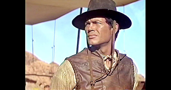 Robert Forster as Nick Tana, Varner's assistant scout, in The Stalking Moon (1968)