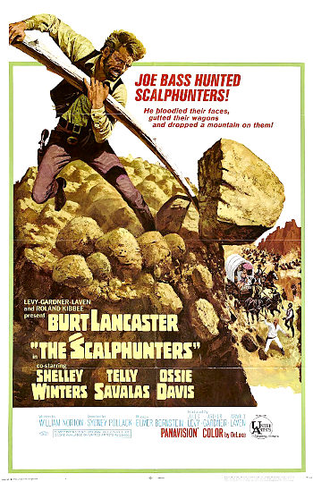The Scalphunters (1968) poster 