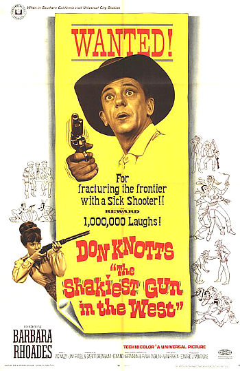 The Shakiest Gun in the West (1968) poster 