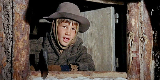 Jon Gries (Jon Francis) as Horace, Catherine's son, on the watch for Will in Will Penny (1967) 