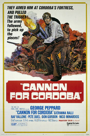Cannon for Cordoba (1970) poster