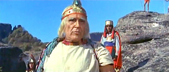Carlo Tamberlani as Incan Priest Anciano, the Incan priest, in Viva Gringo (1966)
