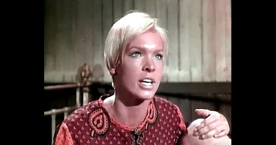 Diana Ivarson as fiesty Willie Decker in The Jackals (1967)