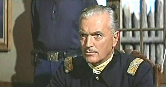 Dick Simmons as Col. William Collingwood in Sergeants 3 (1962)