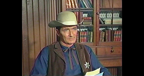Ed Peck as Sheriff Stewart in The Ride to Hangman's Tree (1969)