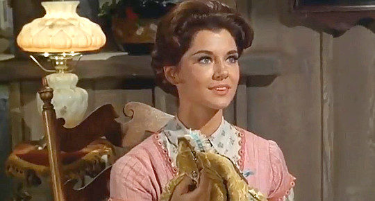 Emily Banks as Louisa Cody in The Plainsman (1966)