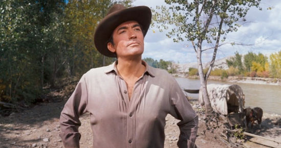 Gregory Peck as Cleve Van Valen in How the West Was Won (1962)