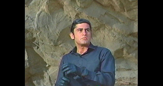 James Farentino as The Black Bandit in The Ride to Hangman's Tree (1969)