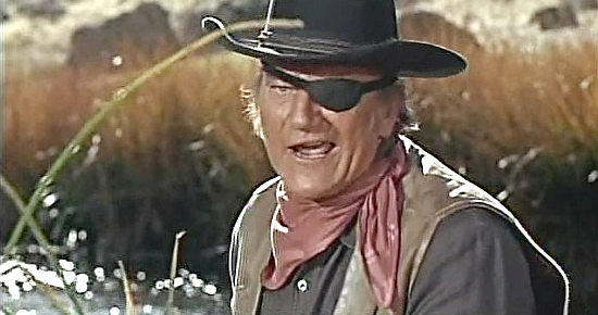 John Wayne as Rooster Cogburn in True Grit (1969)