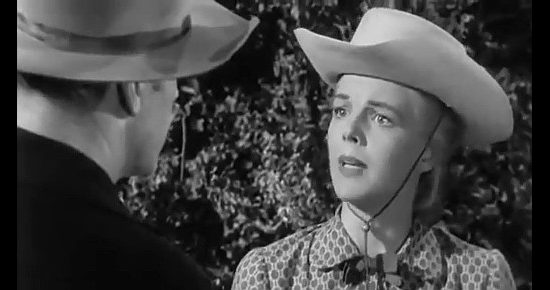 Judith Ames as Alice Hainline in Gunfighters of Abilene (1960)