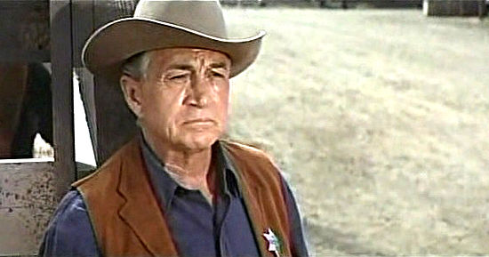 Paul Fix as Sheriff Jess Linley in Mail Order Bride (1964)