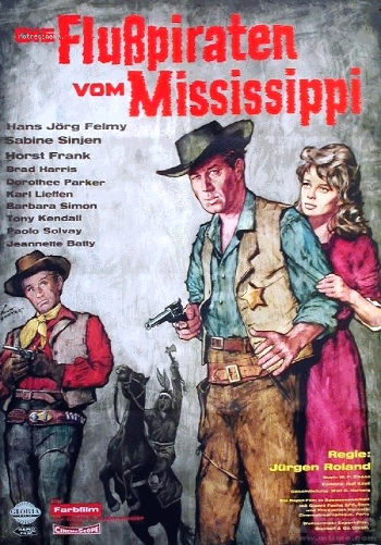 Pirates of the Mississippi (1963) poster 