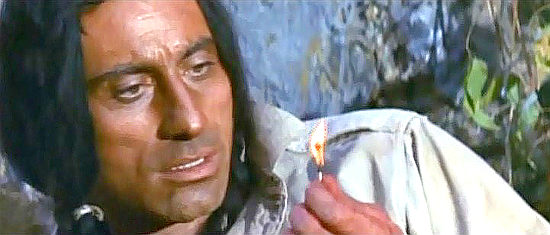 Raf Baldassarre as Geronimo, Gringo's sidekick, in Viva Gringo (1966)