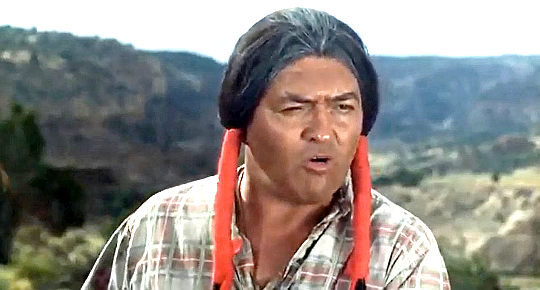Simon Oakland as Chief Black Kettle in The Plainsman (1966)
