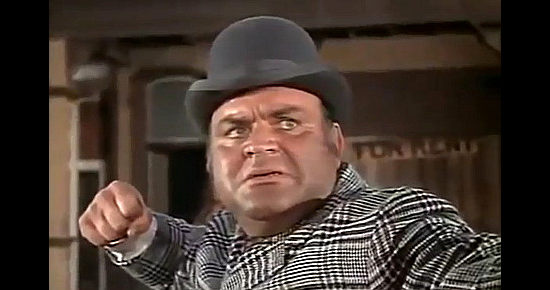 Dan Blocker as Charley Bicker in The Cockeyed Cowboys of Calico County (1970) 
