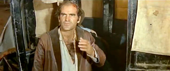 Dragomir Stanojevic as Wheeler, one of El Bedoja's men, in Ballad of a Gunman (1967)