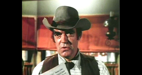 Jack Elam as Sheriff Clyde Barnes in The Over the Hill Gang (1969)
