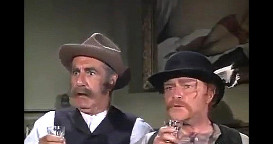 Jim Backus as Staunch with Don Red Barry as Rusty in The Cockeyed Cowboys of Calico County (1970)