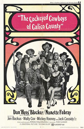 The Cockeyed Cowboys of Calico County (1970) poster